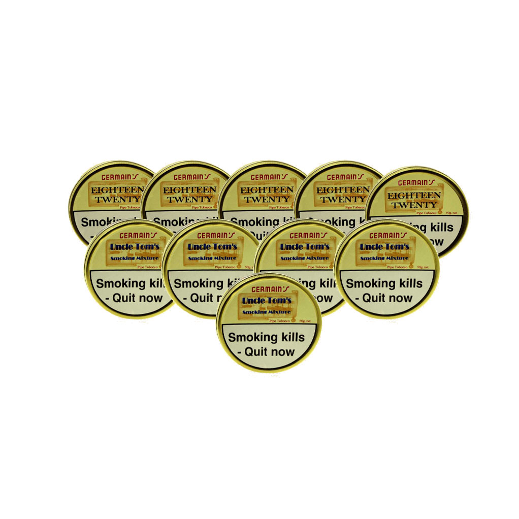Bundle Deal(Eighteen Twenty 1820 50g 5 pcs & Uncle Toms Mixture 50g 5 pcs)